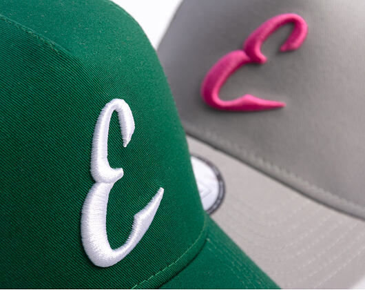 Kappe New Era - Core Logo 9FORTY A-Frame Trucker - Prague Eagles - Green