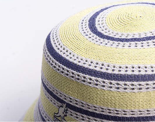 Hut Kangol - Tropic Resort Stripe Lahinch - Butter Chiffon Multi