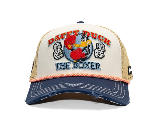 Kappe Capslab - Looney Tunes Daffy Duck The Boxer - Vanilla / Navy