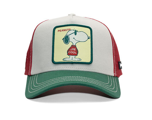 Kappe Capslab - Trucker Peanuts - Cool Joe - White / Red /Green