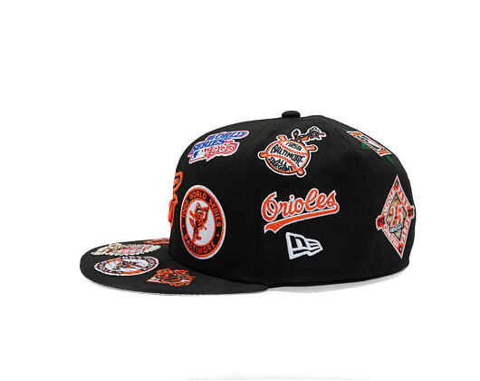 Kappe New Era - MLB All Over Logo 59FIFTY - Baltimore Orioles - Team Color