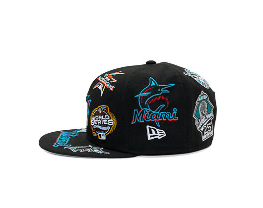 Kappe New Era - MLB All Over Logo 59FIFTY - Miami Marlins - Team Color