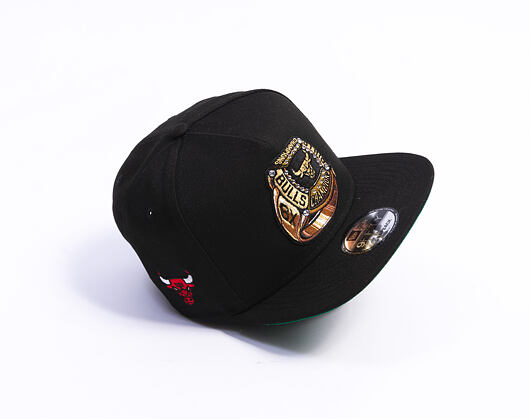 Kappe New Era - NBA Ring 9FIFTY A-Frame - Chicago Bulls - Black