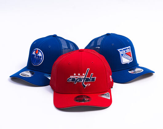 Kappe New Era - NHL Core Mesh 9SEVENTY Stretch-Snap - Washington Capitals - Team Color