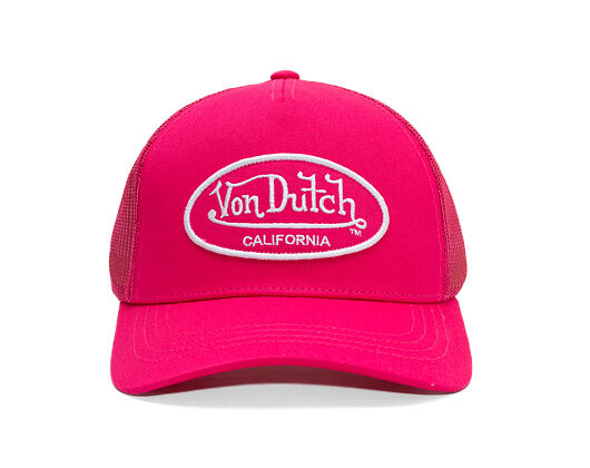Kappe Von Dutch - Trucker - Cali Patch Electric Pink