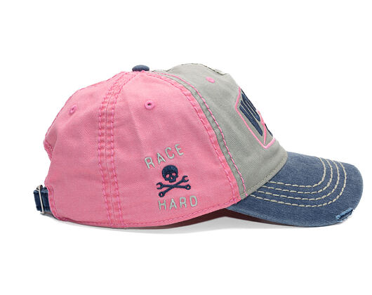 Kappe Von Dutch - Trucker - Limited Olive/Pink/Distressed Denim