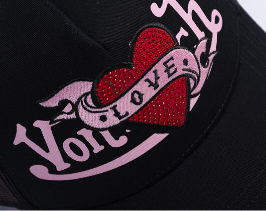 Kappe Von Dutch - Trucker - Stoned Love Logo Black/Pink
