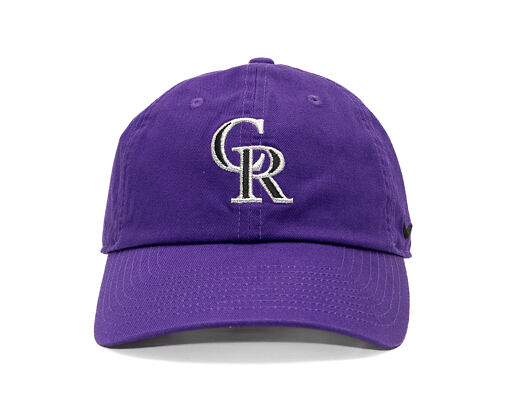 Kappe Nike - Club Unstructured - Colorado Rockies - Court Purple 51L
