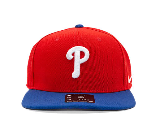 Kappe Nike - Dri-Fit Pro - Philadelphia Phillies - Sport Red 62Q/Rush Blue 4EW