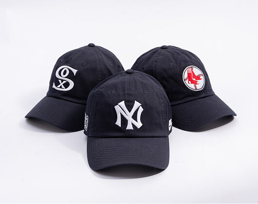 Kappe Nike - Primetime Club Unctructured Oragnic Cotton Cap NY Yankees - pitch blue