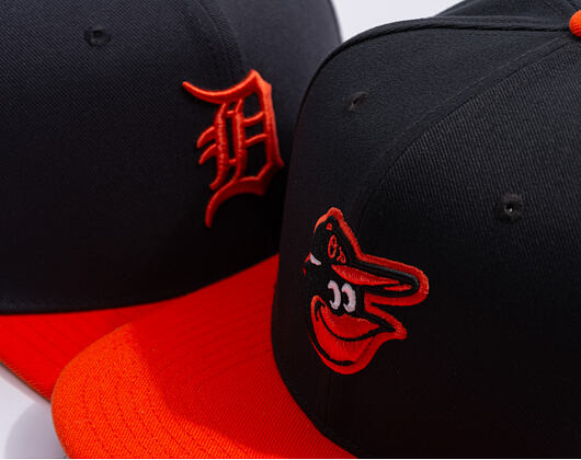 Kappe Nike - Dri-Fit Pro - Baltimore Orioles - Black 00A/Team Orange 89L