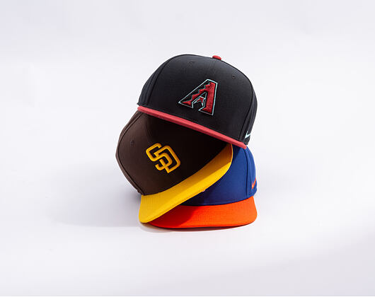 Kappe Nike - Dri-Fit Pro - San Diego Padres - Dark Cinder 20Q/Amarillo 78H