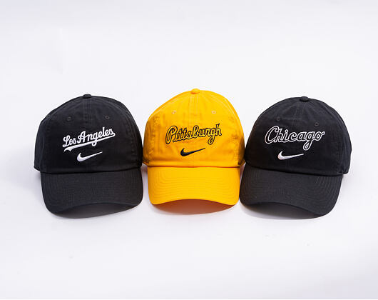 Kappe Nike - Primetime Club Unctructured Oragnic Cotton Cap LA Dodgers - black