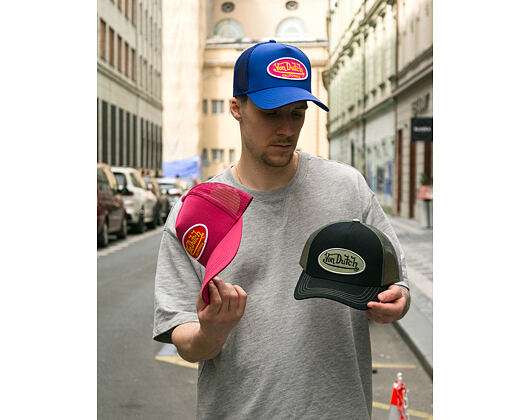 Kappe Von Dutch - Trucker - Classic Logo - Black/Green