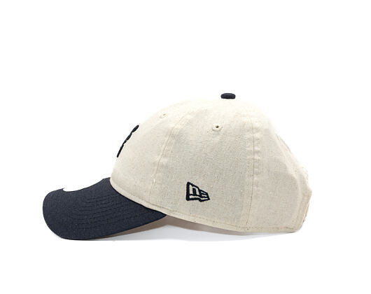 Damen Kappe New Era - Branded Linen 9TWENTY - Stone / Navy