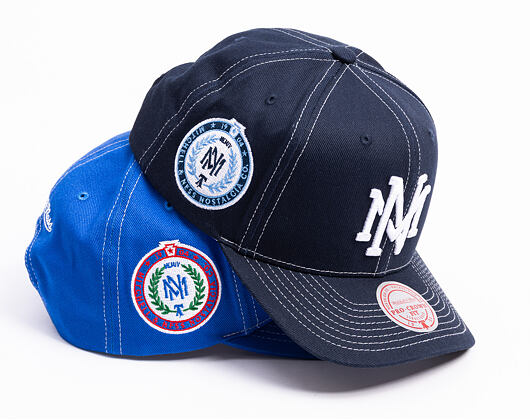 Kappe Mitchell & Ness  - Branded Baseline -Pro Crown Snapback - Royal