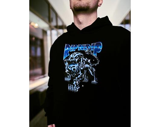 Pullover Cyborg Hoodie (Black Wash)