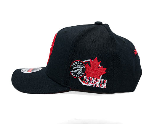 Kappe Mitchell & Ness - NBA - Custom Patch - Toronto Raptors - Black