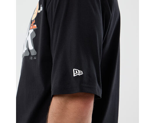 T-Shirt New Era - MLB Icon Graphic Tee - NY Mets - Black
