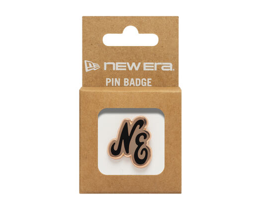 Brosche New Era - Branded Cap Pin Script - Gold / Black