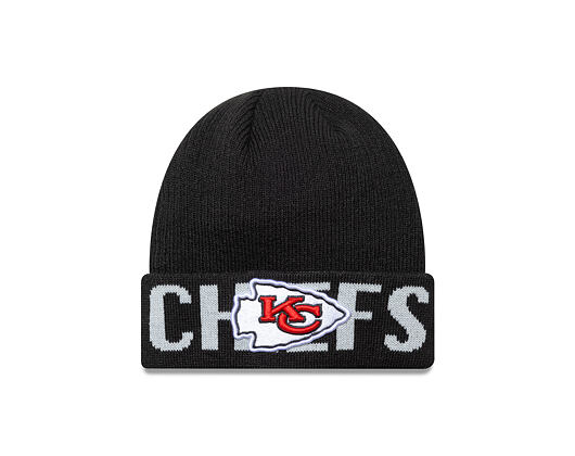 Mütze New Era - NFL Wordmark Beanie - Kansas City Chiefs - Black