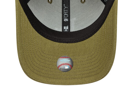 Kappe New Era - MLB Linen 9FORTY M-CROWN - LA Dodgers - New Olive