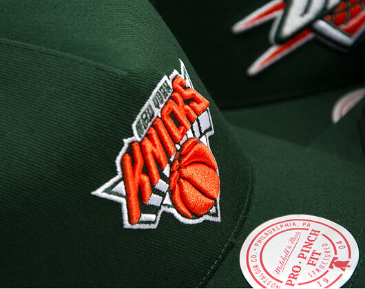 Kappe Mitchell & Ness - NBA - Emerald Slam - New York Knicks - Green/Orange
