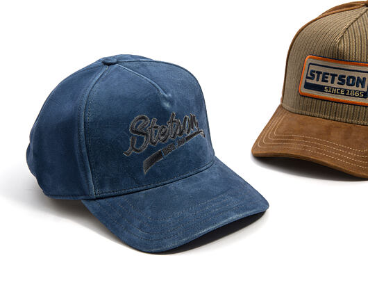 Kappe Stetson - Trucker Cap - Denim Leather - 2