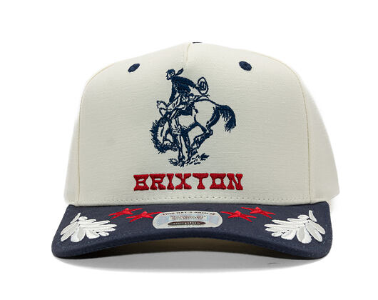 Kappe Brixton - Rodeo C Np Mp Snapback - Off White/Navy