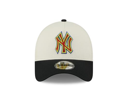 Kappe New Era - MLB Thermal Vision 9FORTY A-Frame - NY Yankees - Chrome White