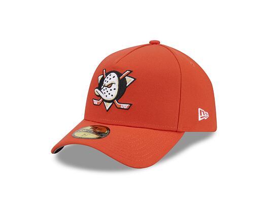 Kappe New Era - NHL "Anniversary Patch" 59FORTY A-Frame - Anaheim Ducks - Team Color