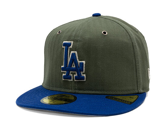 Kappe New Era - MLB Three Looms "American Herringbone" 59FIFTY - LA Dodgers - Team Color