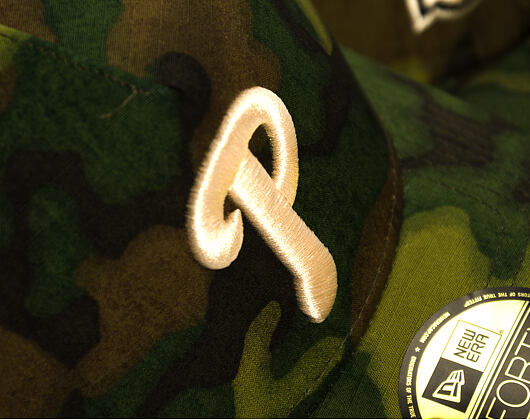 Kappe New Era - MLB Ripstop Camo 59FORTY - Philadelphia Phillies - Woodland Camo