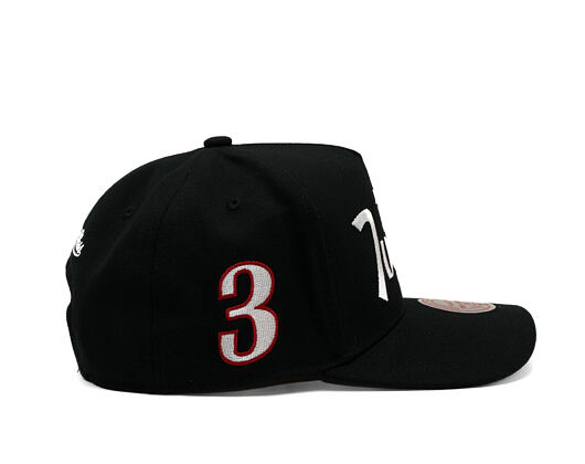 Kappe Mitchell & Ness - Player Script Hwc - NBA - Philadelphia 76Ers - Allen Iverson - Black
