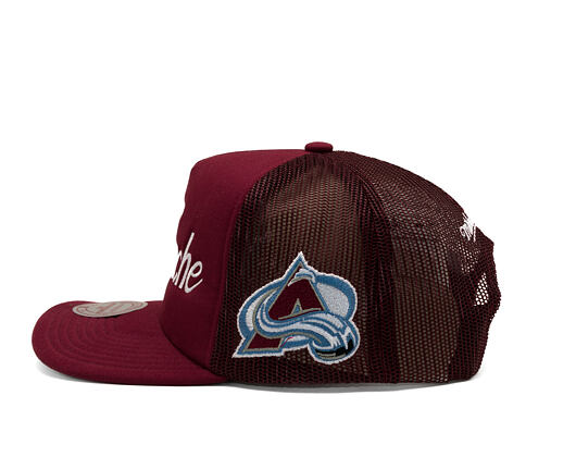 Kappe Mitchell & Ness - Head Coach Trucker - NHL - Colorado Avalanche - Maroon