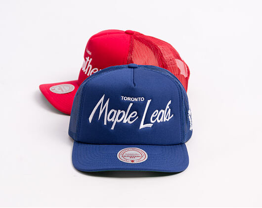 Kappe Mitchell & Ness - Head Coach Trucker - NHL - Toronto Maple Leafs - Navy