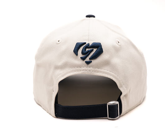 Kappe New Era - Contrast Visor M-CROWN 9FORTY - Baseball Czechia - Ivory