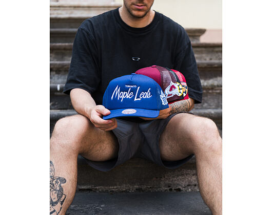 Kappe Mitchell & Ness - Head Coach Trucker - NHL - Toronto Maple Leafs - Navy