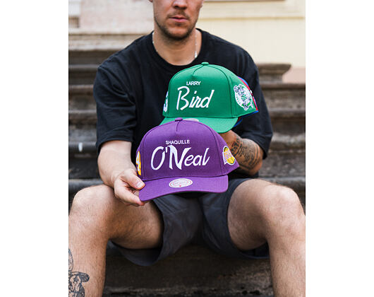 Kappe Mitchell & Ness - Player Script Hwc - NBA - Boston Celtics - Larry Bird - Green
