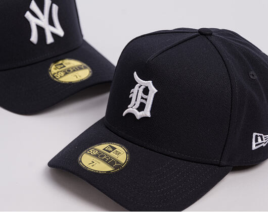 Kappe New Era - MLB "Anniversary Patch" 59FORTY A-Frame - Detroit Tigers - Team Color