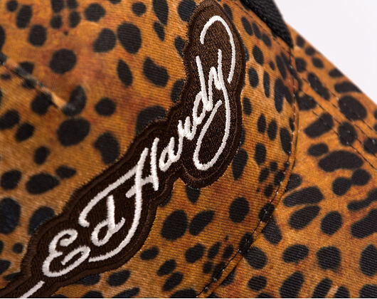 Kappe Ed Hardy - Leopard Print 5 Panel Trucker