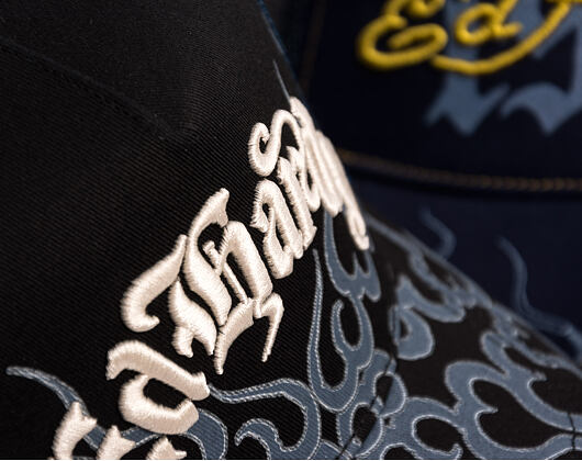 Kappe Ed Hardy - Flaming 5 Panel Trucker Cap
