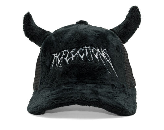 Kappe Reflection Luxury Horny Cap - Black Horns