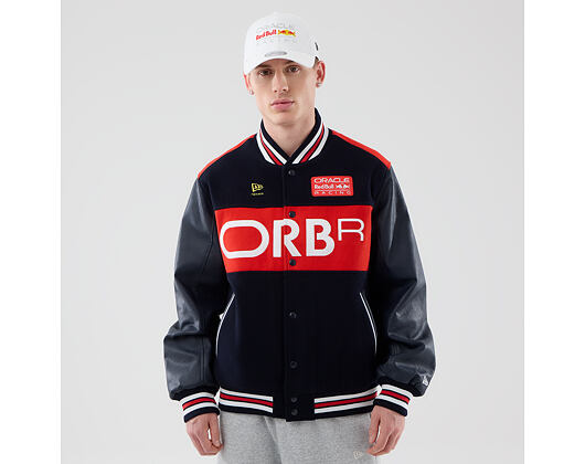 Jacke New Era - F1 Wordmark Varsity Jacket - RED BULL F1 - Navy Blue