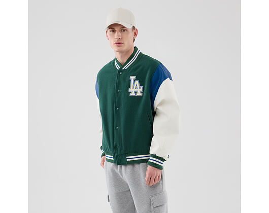 Jacke New Era - MLB Varsity Jacket - LA Dodgers - Cilantro Green