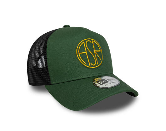 Kappe New Era - Seasonal 9FORTY A-Frame Trucker - AS Roma - Cilantro Green