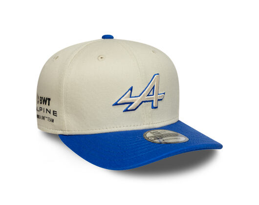 Kappe New Era - F1 Contrast Visor 9SEVENTY Stretch-Snap - Alpine Racing - Ivory