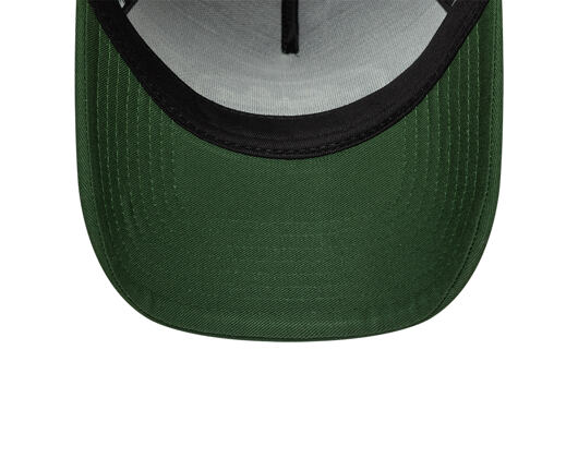 Kappe New Era - Branded Oval Foam Patch 9FORTY A-Frame Trucker - Cilantro Green