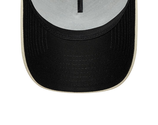 Kappe New Era - Core Logo 9FORTY A-Frame Trucker - ASTON VILLA FC - Stone