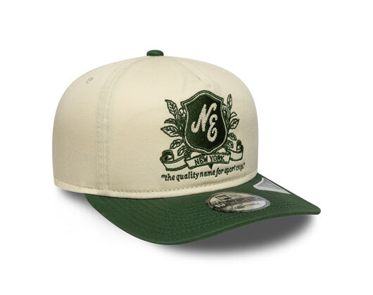 Kappe New Era - Branded Washed Graphic 19TWENTY - Cream / Cilantro Green